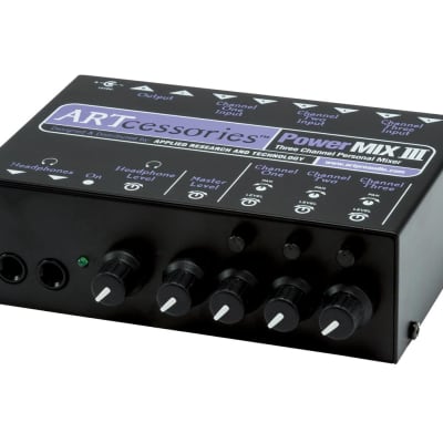 ART PowerMIX III 3-Channel Stereo Line Mixer image 2