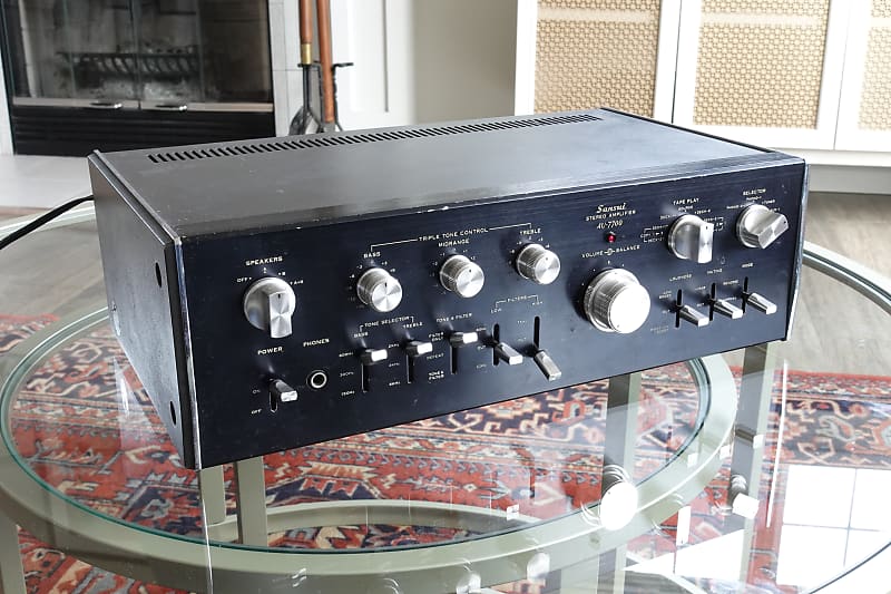 SANSUI AV-7700 インテグレーテッドAVアンプ SANSUI プリメインアンプ AV-7700 サンスイ 山水 - メルカリ