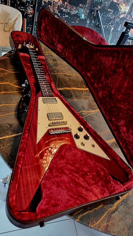 Navigator (ESP Custom shop) Flying-V 2004 - Wine Red