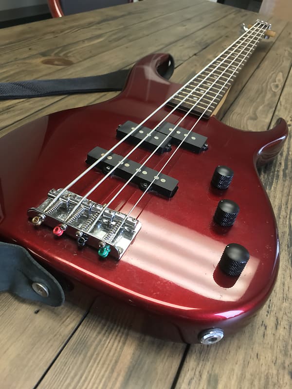 Ibanez EX Series Bass 90s Candy Apple Red