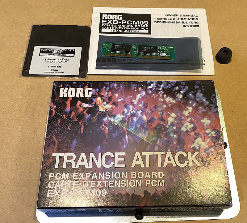 EXBPCM09. PCM Expansion Board. Trance Attack. Reverb