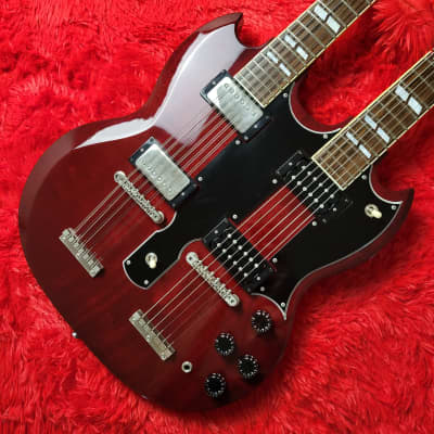 ギター FERNANDES ARTROCK Series ZO-3 TWO HEAVEN Electric Guitar Fernandes Art Rock ZO-3 Double Neck with Soft Case