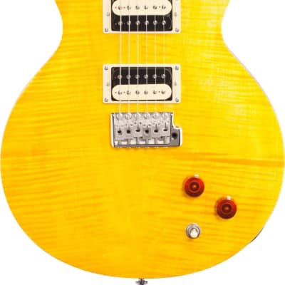 PRS SE Santana Electric Guitar, Santana Yellow w/ Gig Bag image 1