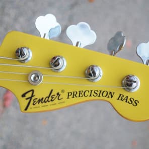 Fender Squier pj Precision Bass 2006 Gibson TV Yellow KUSTOM image 6