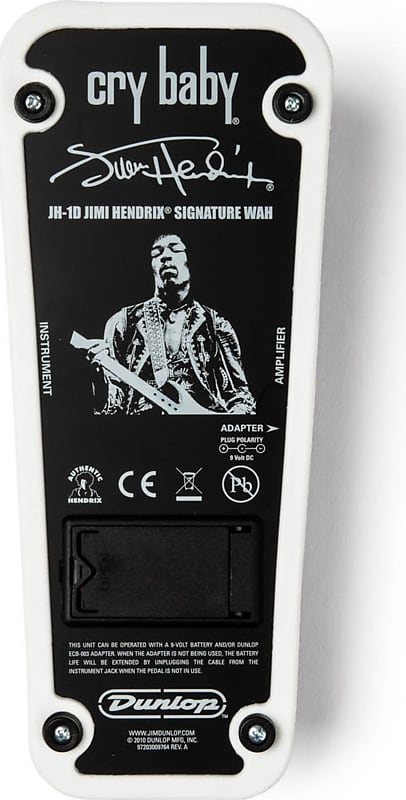 Dunlop JH-1D Jimi Hendrix Signature Cry Baby Wah | Reverb