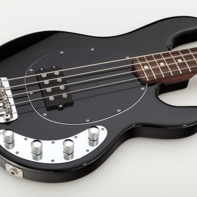 Music Man USA Stingray 4 BK - Black - Rosewood Neck Limited