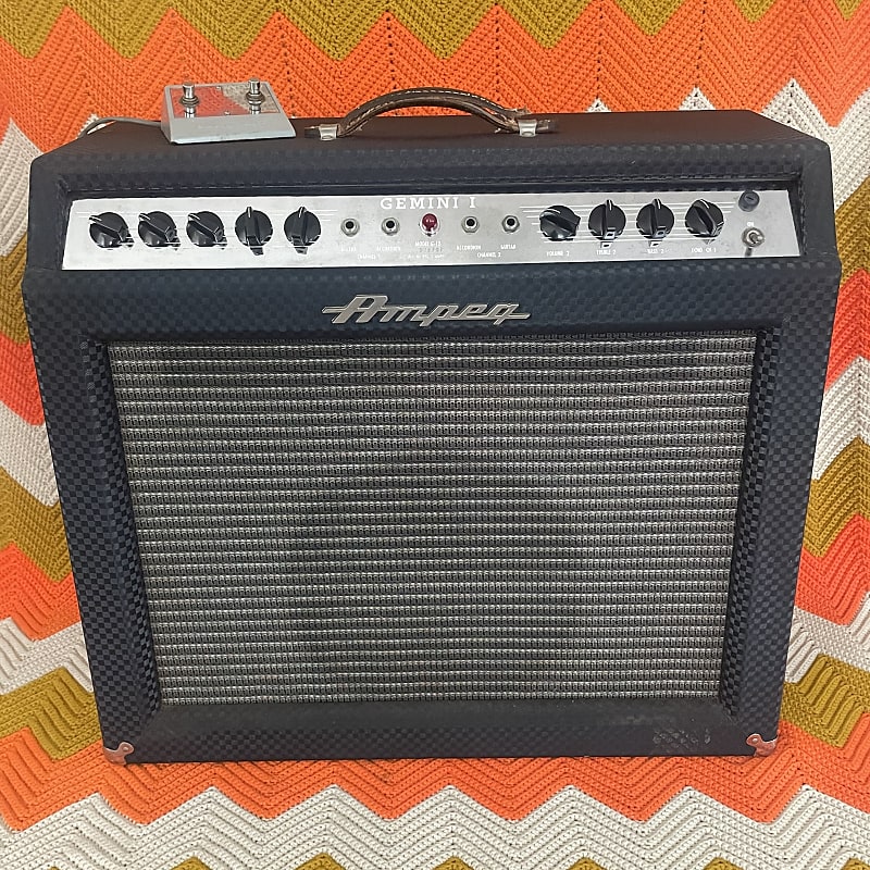 Ampeg Gemini I 1967 Made in USA 🇺🇸! Classic Ampeg Tube Reverb