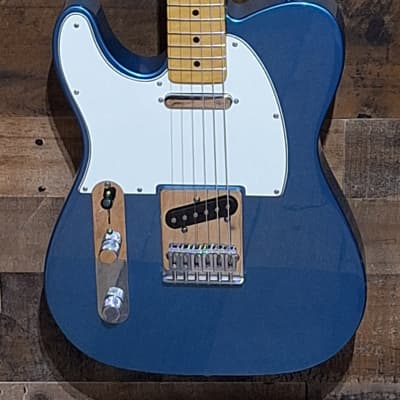 Fender Mexican Standard Swirl Telecaster Blue Swirl | Reverb