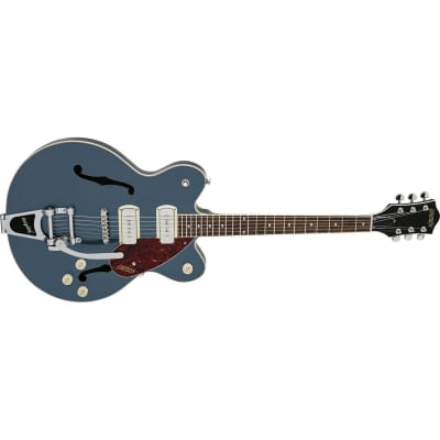 Gretsch G2622T-P90 Streamliner Collection Center Block Double-Cut P90 Electric Guitar with Bigsby, Gunmetal image 5