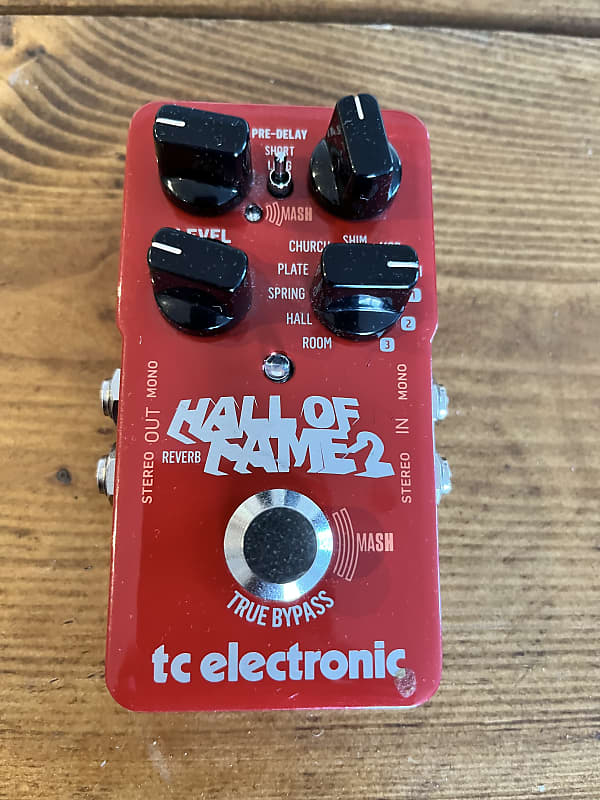 TC Electronic Hall of Fame 2 Reverb 2017 - Present - Red image 1
