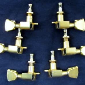 Used Vintage Gibson Speedwinder Tuning Machines Gold VGC Free Shipping image 6