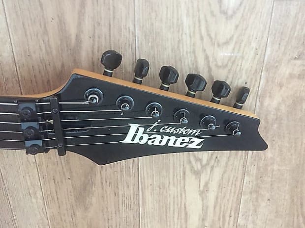 Ibanez J Custom RG 1702 1997 Trans Green Flame Maple