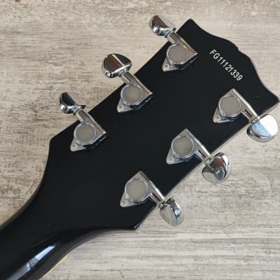 2011 Burny RLC-55JS John Sykes Les Paul Custom (Black) | Reverb