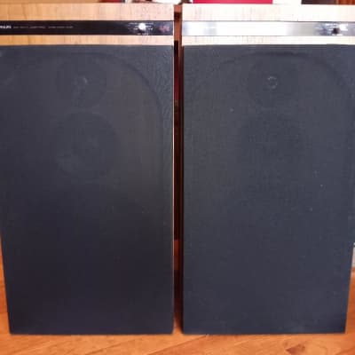 Philips 476 speakers in excellent condition - 1980's image 2