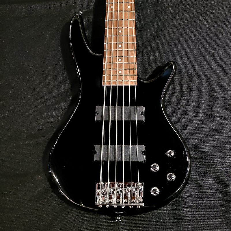 Ibanez Gio GSR206 6-String Electric Bass Guitar - Black | Reverb