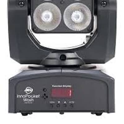 (2) ADJ Products Inno Pocket Wash Mini Moving Head With Bright  LED Power W/ 2 Bags and 2 DMX Cables image 4