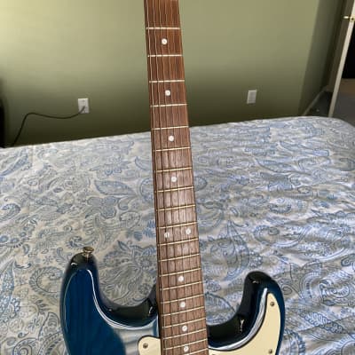 Rockoon Schaller Super Material Guitar 80s-90’s - Trans Blue image 4