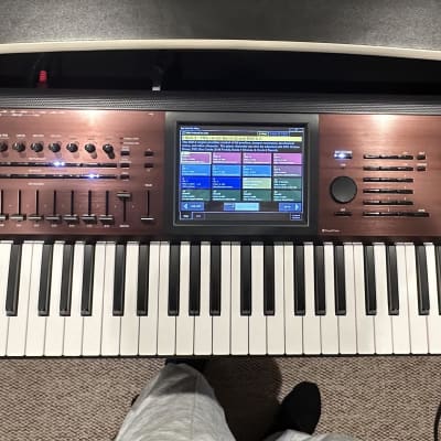 Korg Kronos 2 LS 88-key Synthesizer Workstation 2020 - Shiny Dark Umber/Maroon