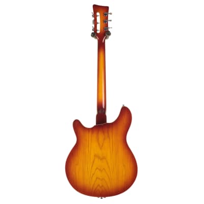 Italia Rimini 6 Electric Guitar, Honey Sunburst image 9
