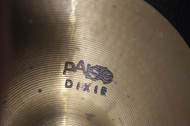 VINTAGE: Paiste 14' Dixie Medium Thin Hi-Hat Pair 1960's