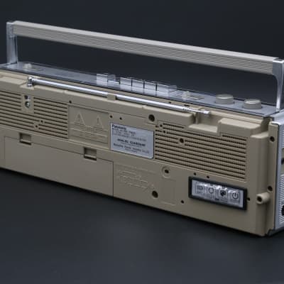 1985 Panasonic RX-FM25 Boombox, upgraded with Bluetooth, Rechargeable Battery and an LED Music Visualizer image 11