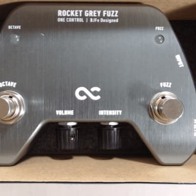 One Control Rocket Grey Fuzz Pedal for sale