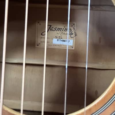 Jasmine S-35 by Takamine Dreadnought Acoustic Guitar 2010s - Natural image 5