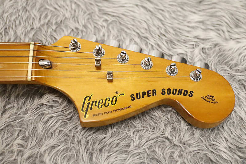 Vintage 1980 made Greco Super Sound series Stratocaster model SE-450 3TS  Fujigen Made in Japan