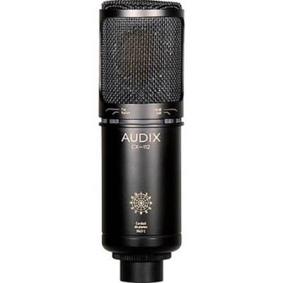 AUDIX CX112B Large-diaphragm Condenser Microphone with Cardioid Pickup Pattern and Wood Case image 1