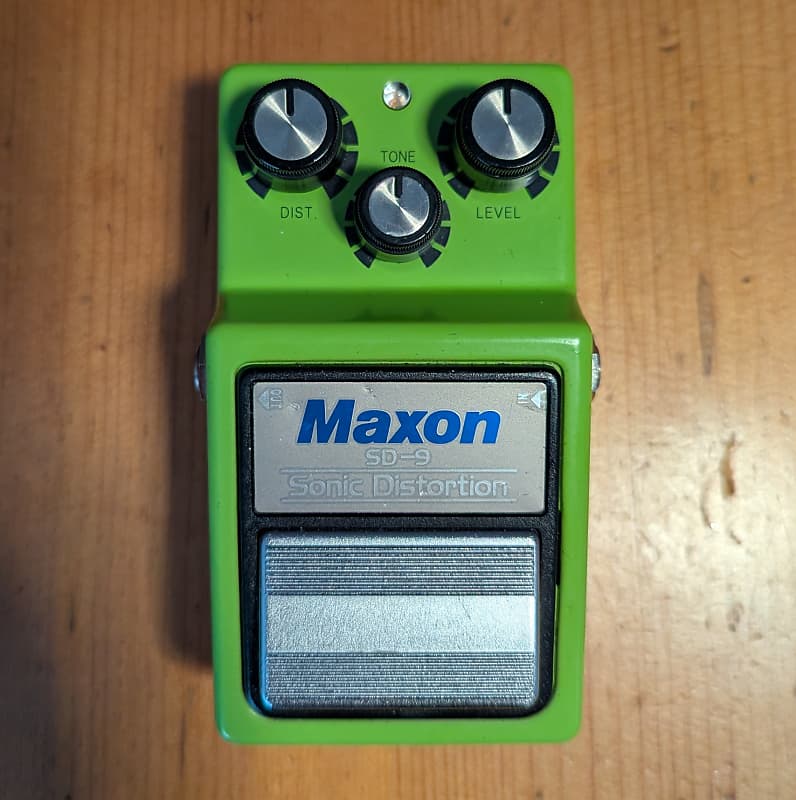 yazz様　MAXON / SD9 SONIC DISTORTION Tube Screamer designer Susumu Tamura supercharges the Maxon