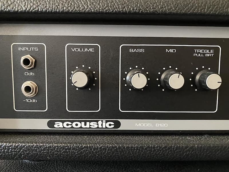 Acoustic B120 Bass Head and Cabinet | Reverb