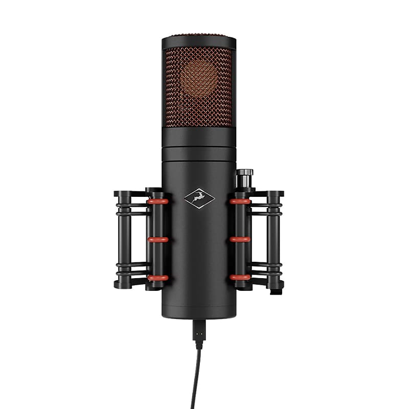 Antelope Audio Edge Go Large Diaphragm USB Condenser Microphone, Matte Black image 1