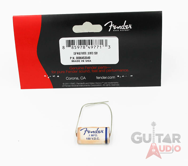 Genuine Fender Pure Vintage Wax Paper Capacitor .10uf at 150V image 1