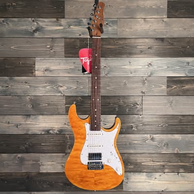 Tagima Stella DW Electric Guitar - Transparent Orange image 2