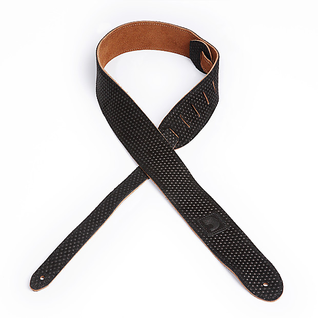 Planet Waves 20LE03 2" Leather Embossed Guitar Strap image 1