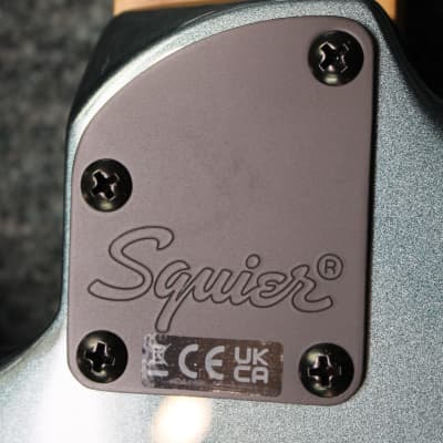 Squier Contemporary Stratocaster HH FR Roasted Maple Gunmetal Metallic Electric Guitar image 8