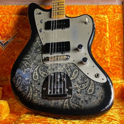 Fender Custom Shop LTD Custom Jazzmaster, Relic- Aged Black Paisley (8lbs 7oz) image 16
