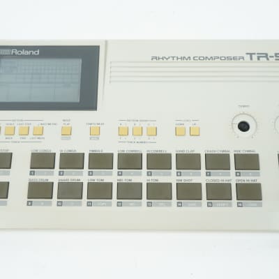 [SALE Ends May 26] Roland TR-505 RHYTHM COMPOSER Vintage Drum Machine Display Dark MISSING KNOBS