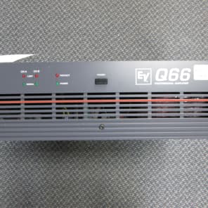 Electro-Voice Q66 2-Channel Professional Power Amplifier | Reverb