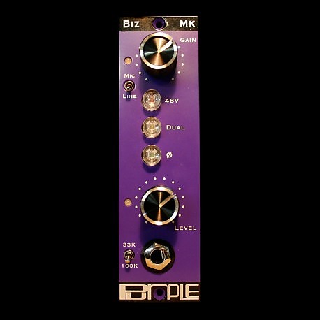 Purple Audio "The Biz MK" 500 Series Mic Pre / Line Driver image 1