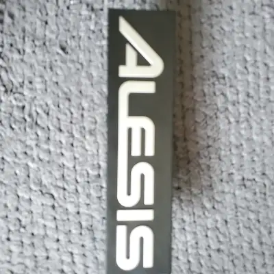 Alesis Logo for any 1 1/2 Inch Tube includes 3 Black and Silver image 5