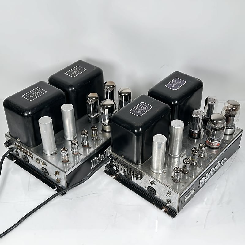McIntosh MC60 Monophonic Tube Power Amplifier 1 Pair