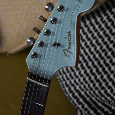 2000 Fender Yamano American Vintage ’62 Jazzmaster Reissue Ice Blue Metallic 1 of 50 w/HSC & Paperwork, AVRI image 18