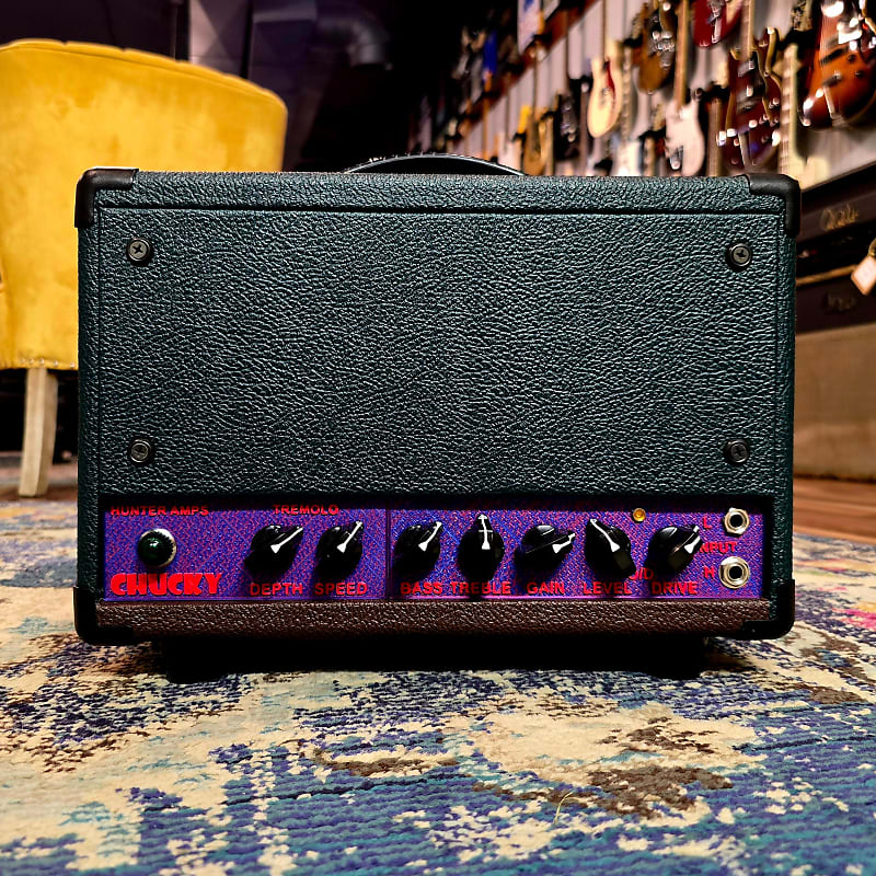 Hunter Amplifiers - Chucky - 5-Watt Tube Head - Vibro-Champ with Footswitchable Boost image 1