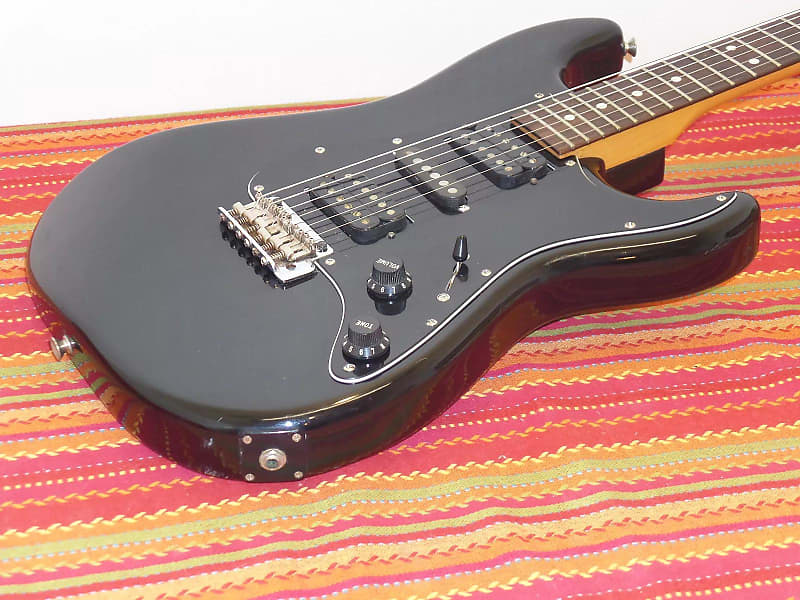 Fernandes HSH-40 Electric Guitar 1987 Black Made in Japan