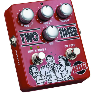 BBE Two Timer アナログディレイ BBE Two Timer Analog Delay Pedal | Sweetwater