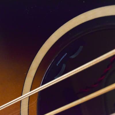 Epiphone El Capitan J-200 Studio Acoustic-electric Bass Guitar - Aged Vintage Sunburst image 7