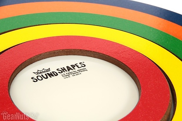 Remo Sound Shapes Multi Color 5-Pack | Reverb