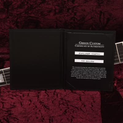 Gibson Custom Shop Explorer Custom "CME Spec" Silver Sparkle VOS (Serial #CS500194) image 10