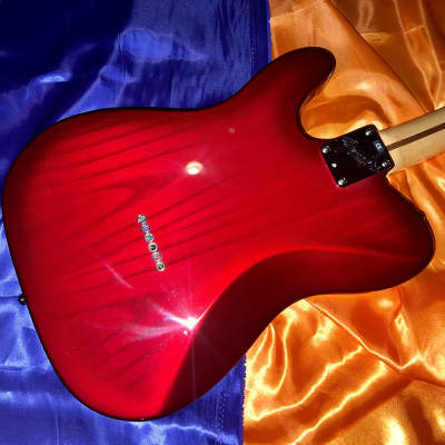 Fender Telecaster Plus V2 with Maple Fretboard 1995 - 1998 Crimson Burst image 10